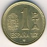 1 Peseta Spain 1980 KM# 816. Uploaded by Granotius